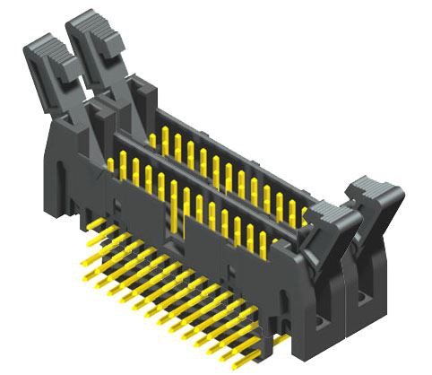 Capçalera d'expulsió de 2,54 mm Connector de doble capa de 90 graus