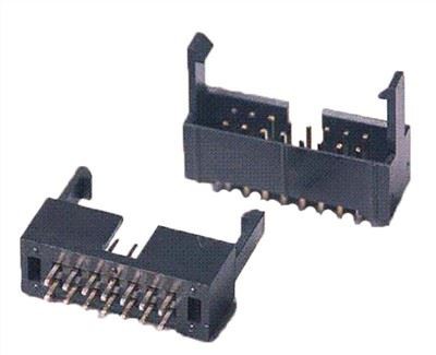 Connector de capçalera de caixa de pas de 2,54 mm recte